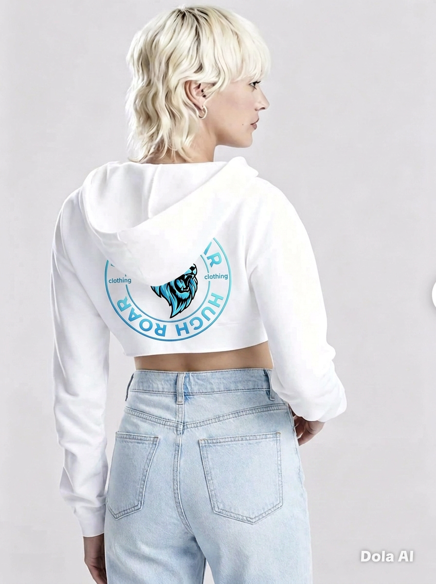 Ladies Cropped Hoodie