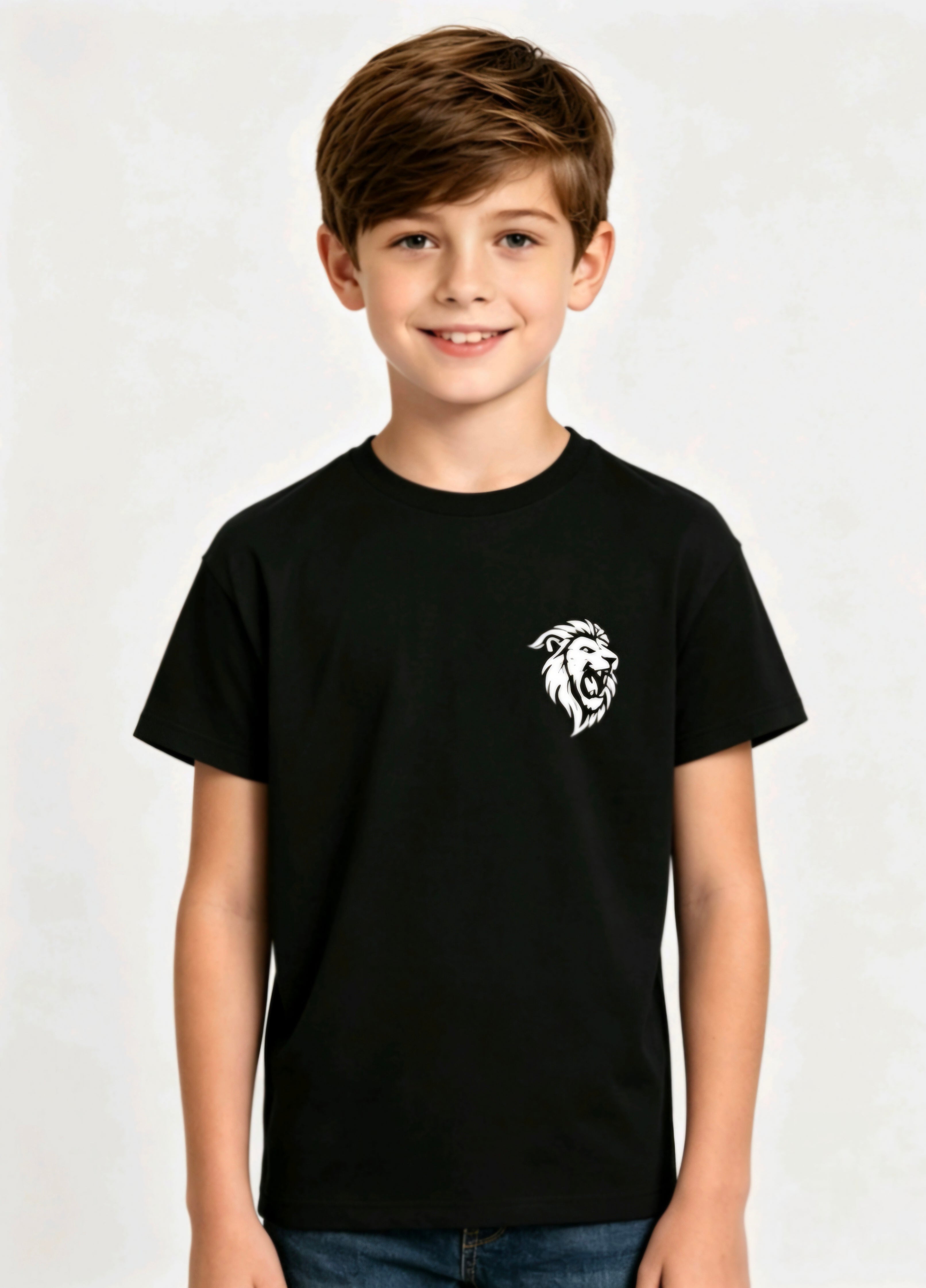 Roar. T-shirt Age 3 to 13 years old.