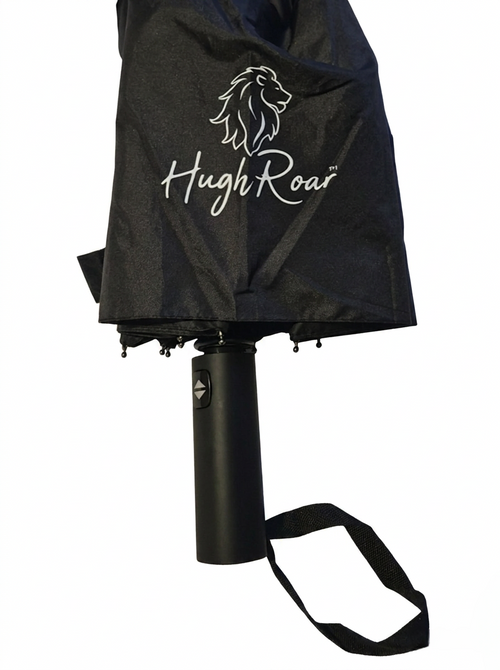 Auto release windproof umbrella.